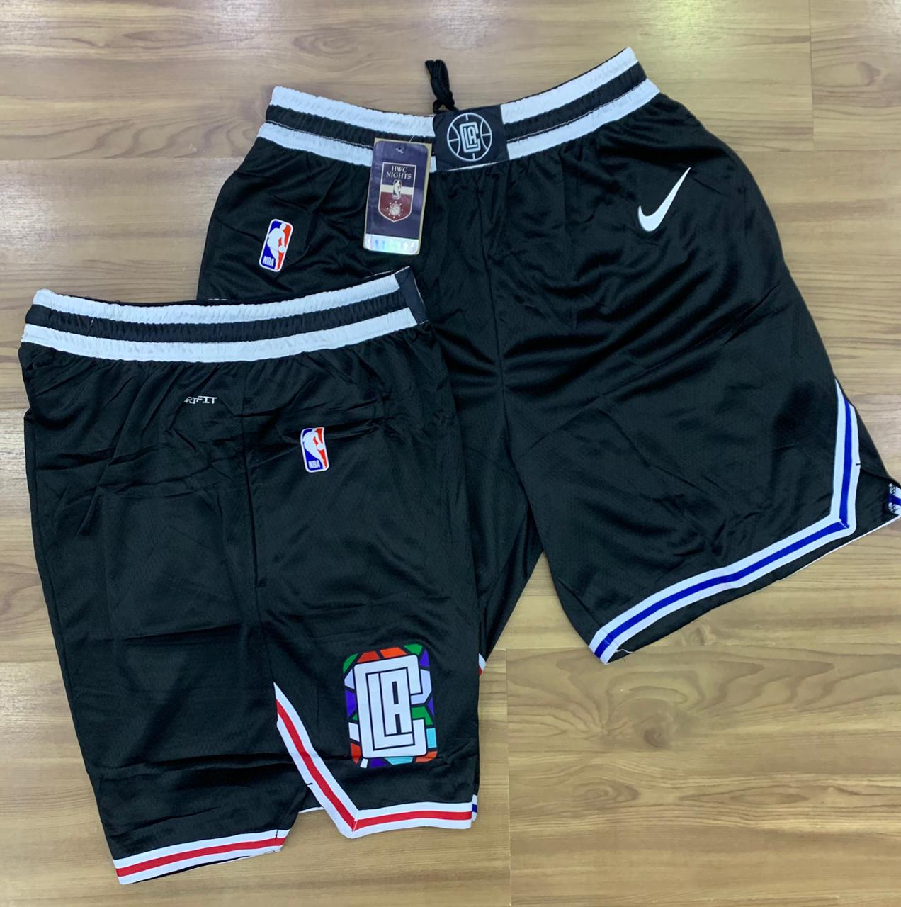 Bermuda Los Angeles Clippers City Edition 22/23_preto