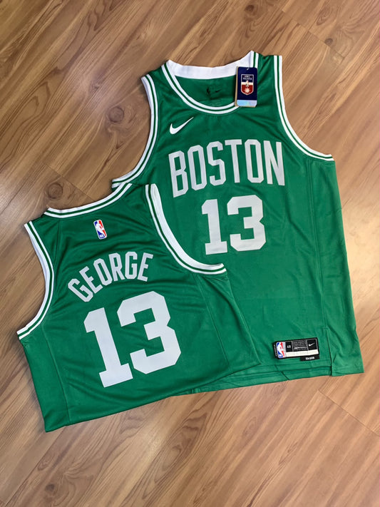 Camisa Basquete Boston Icon Edition_Verde_13 George