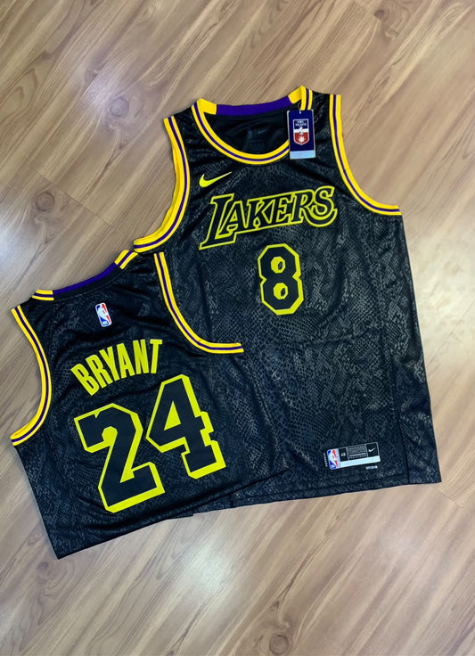 Camisa de Basquete Los Angeles Lakers_"Black Mamba" edição especial_Kobe Bryant