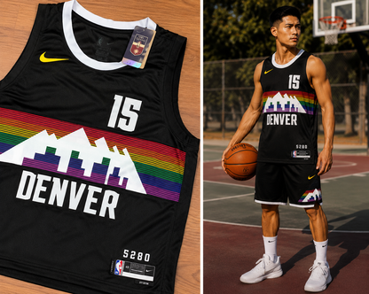 Camisa Basquete Denver Nuggets_City Edition_Nikola Jokić