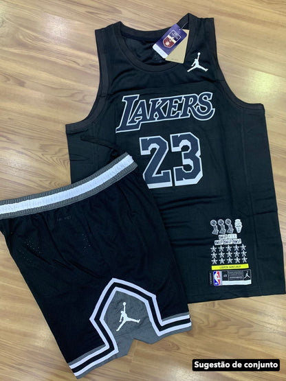 Camisa Basquete LeBron James Los Angeles Lakers Swingman Edição MVP
