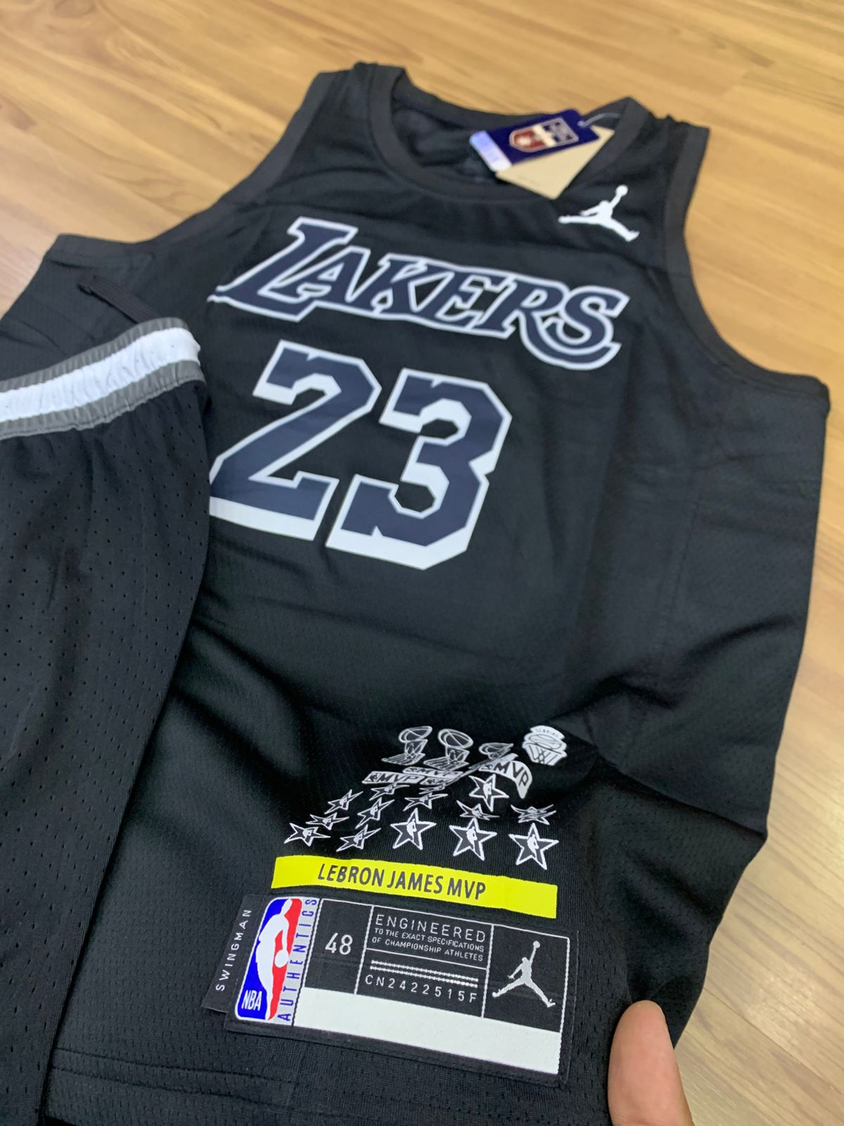 Camisa Basquete LeBron James Los Angeles Lakers Swingman Edição MVP