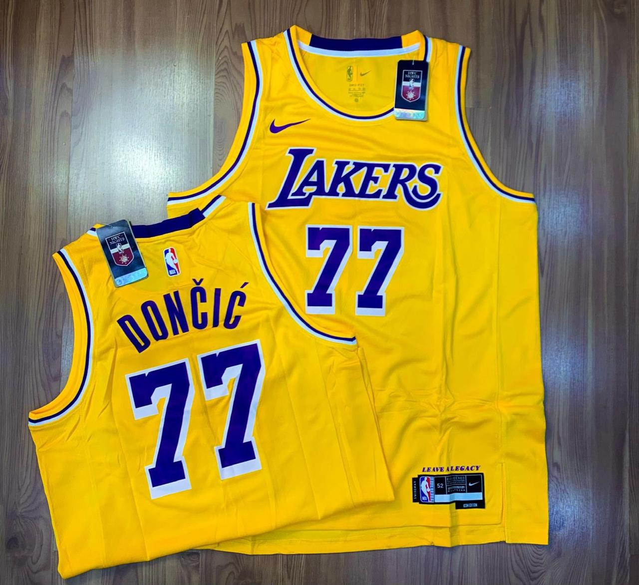 Regata de Basquete Lakers Luka Doncic