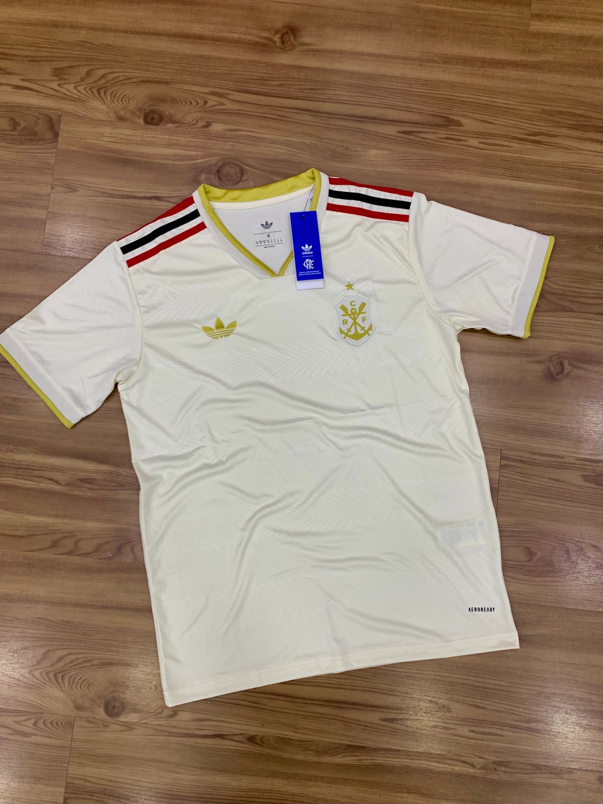 Camisa Futebol Flamengo 2025_camisa III_off-white