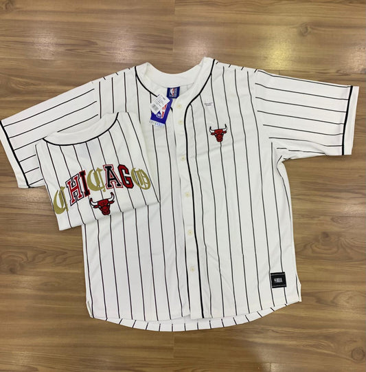 Camisa NBA Oversize Chicago Bulls Branca