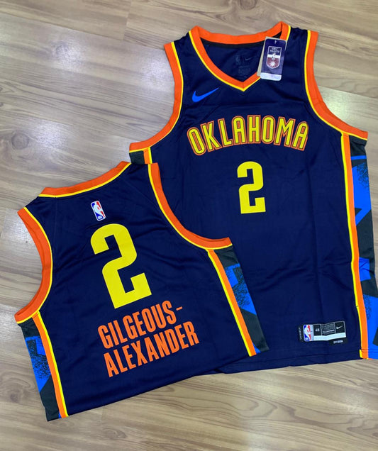 Camisa Basquete Oklahoma City Thunder City Edition