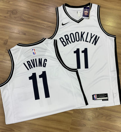Camisa Basquete Brooklyn Nets Branca