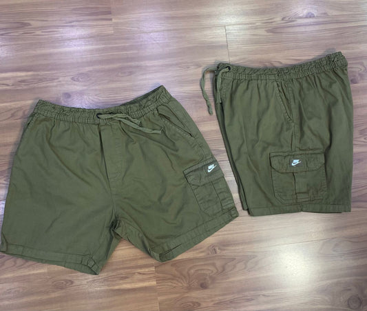 Short Cargo Sarja masculino Verde Militar