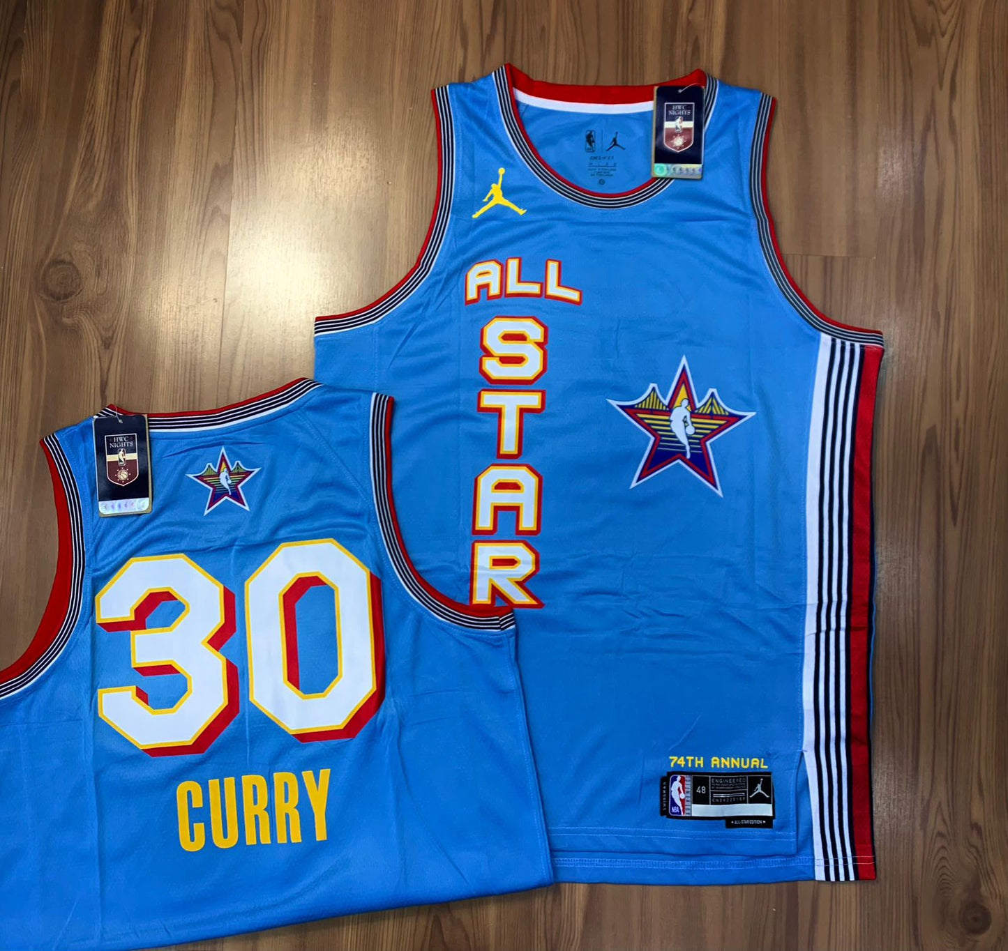Camisa Basquete All Star azul clara