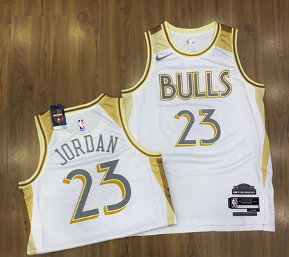 Camisa Basquete Bulls Branca