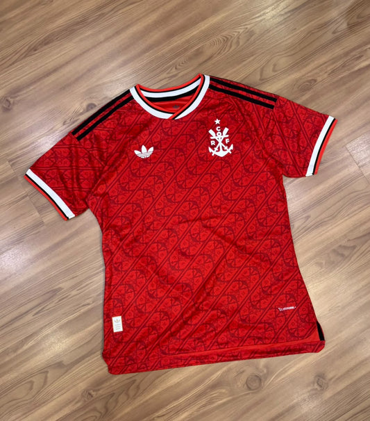 Camisa Futebol do Flamengo 2026_Camisa III "Manto 3 vermelho"_versão Jogador