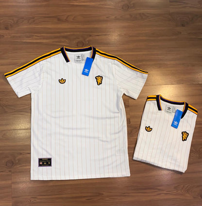 Camisa Futebol Manchester United Terrace Icon 25/26_branca