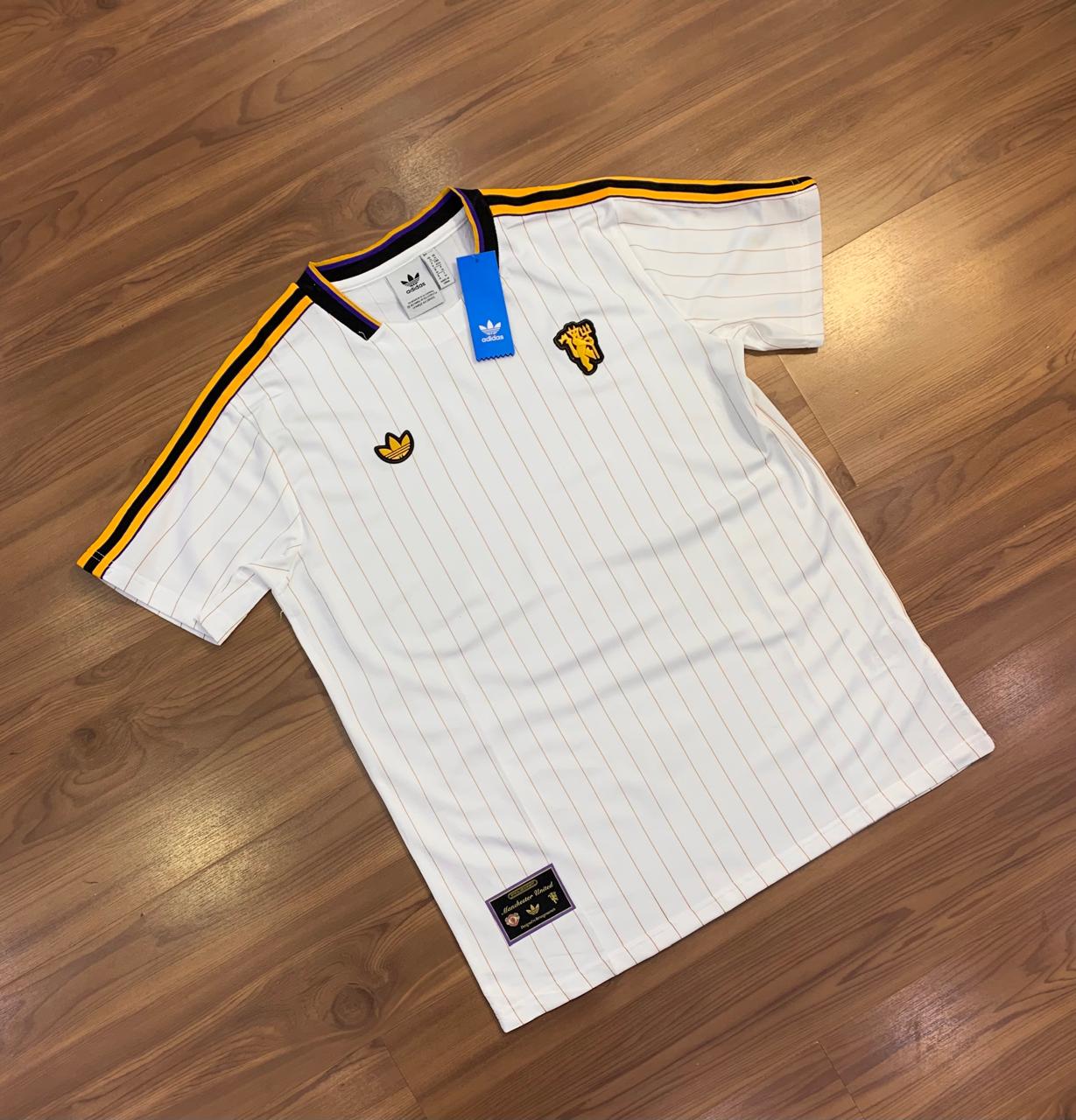 Camisa Futebol Manchester United Terrace Icon 25/26_branca