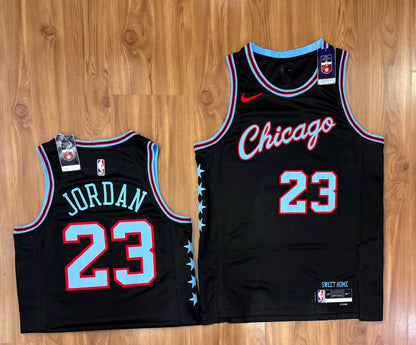 Camisa Basquete Bulls Michael Jordan_City Edition