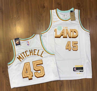 Camisa Basquete Cleveland Branca