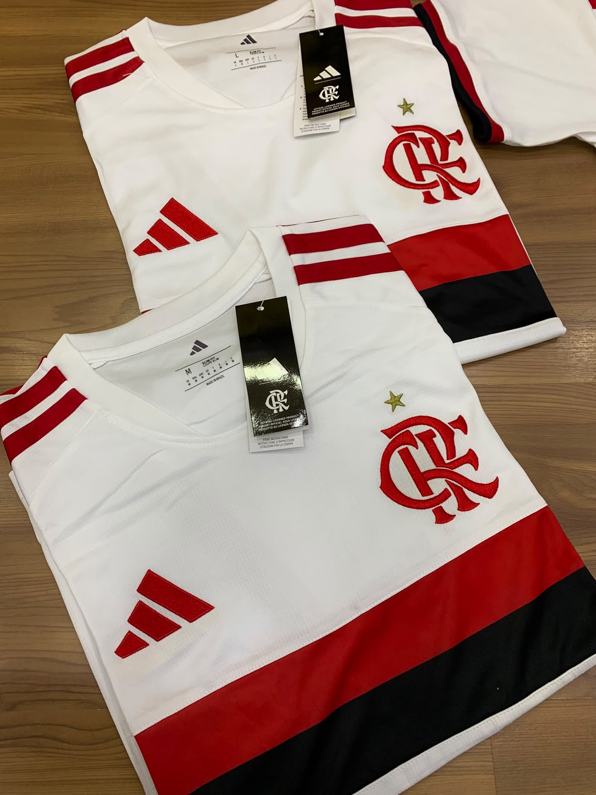 Camisa Futebol do Flamengo 2026_Camisa II "Manto 1 Branco"