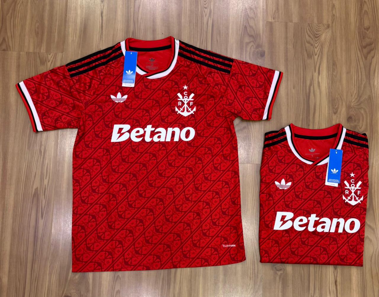 Camisa Futebol do Flamengo 2026_Camisa III "Manto 3 vermelho"