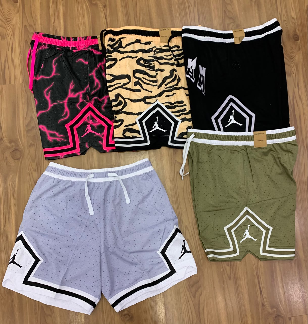 KIT 5 Shorts Jordan XL _ cores variadas (KIT 2)