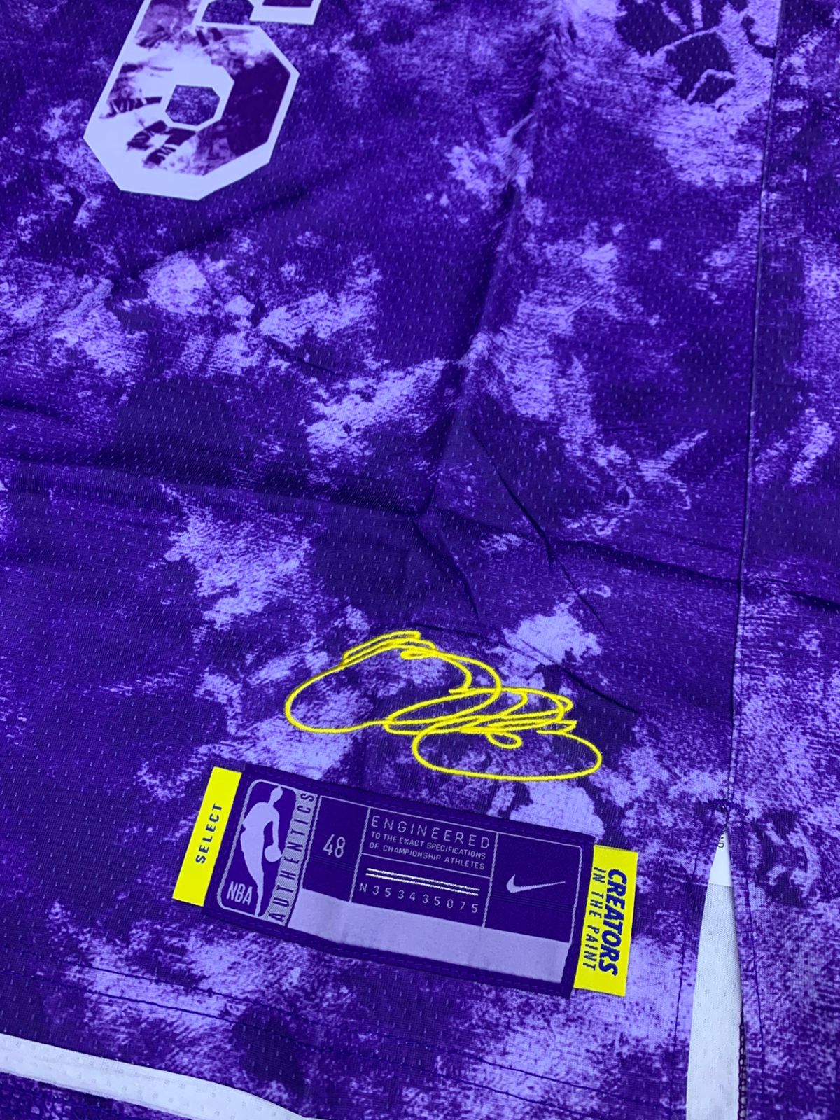 Camisa Basquete Lakers Roxa