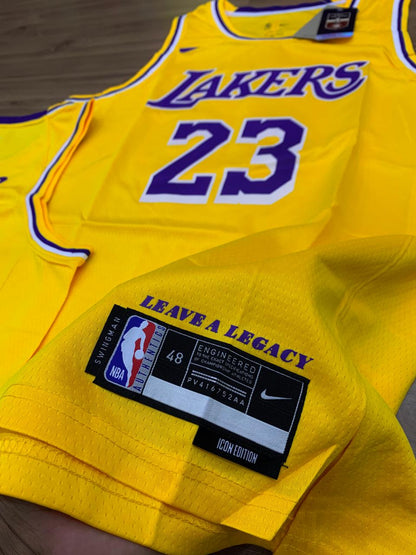 Camisa de Basquete Los Angeles Lakers_Icon Edition