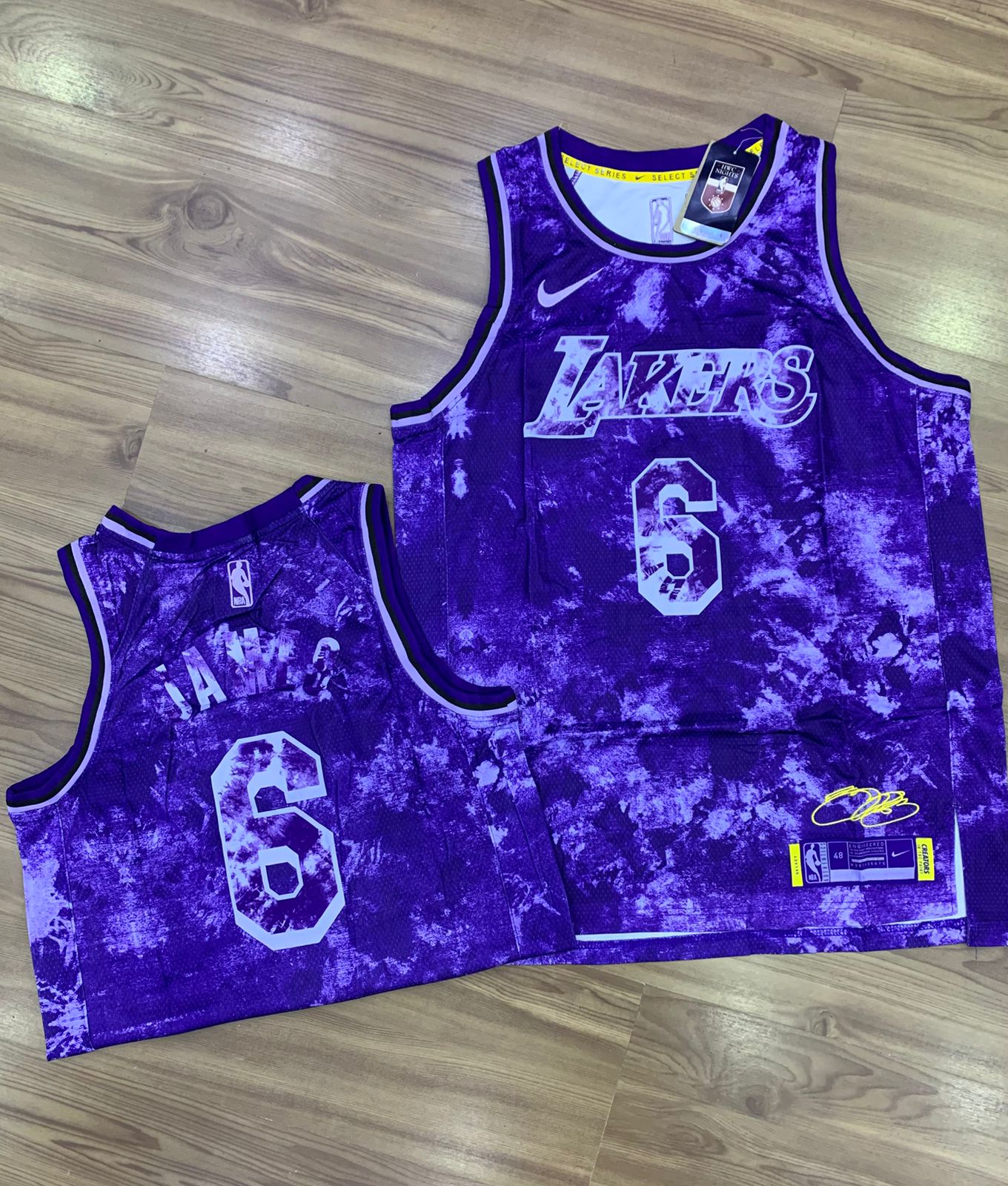 Camisa Basquete Lakers Roxa