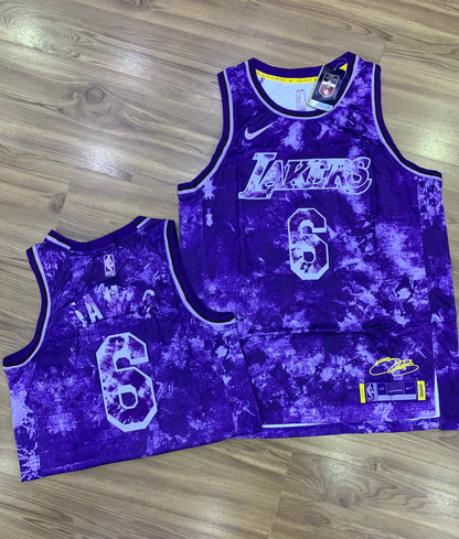 Camisa Basquete Lakers Roxa